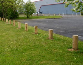 Wooden Bollards