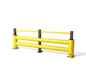 Double with handrail