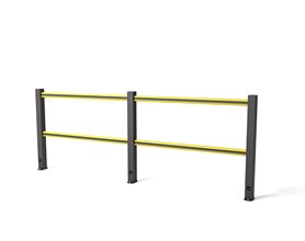 2 Tier Polymer Handrail