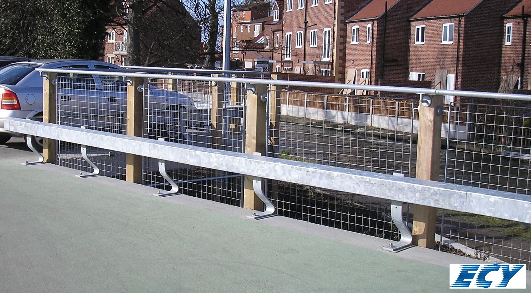 Berry Beam Barrier on Spring Buffers