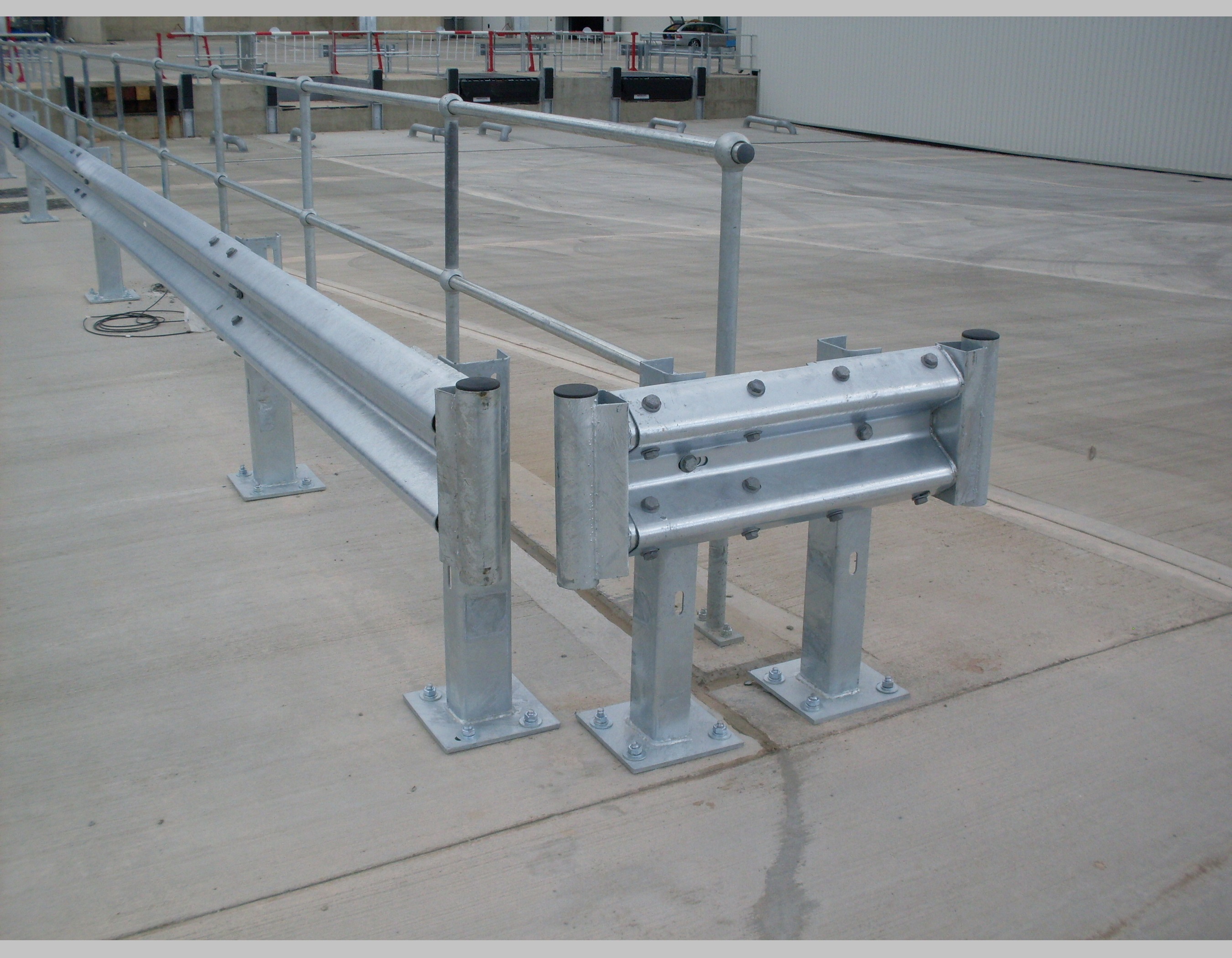 Barrier on C Section Posts