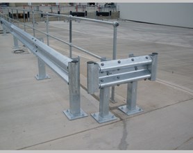 Barrier on C Section Posts