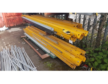 Used/ damaged powder coated Barrier