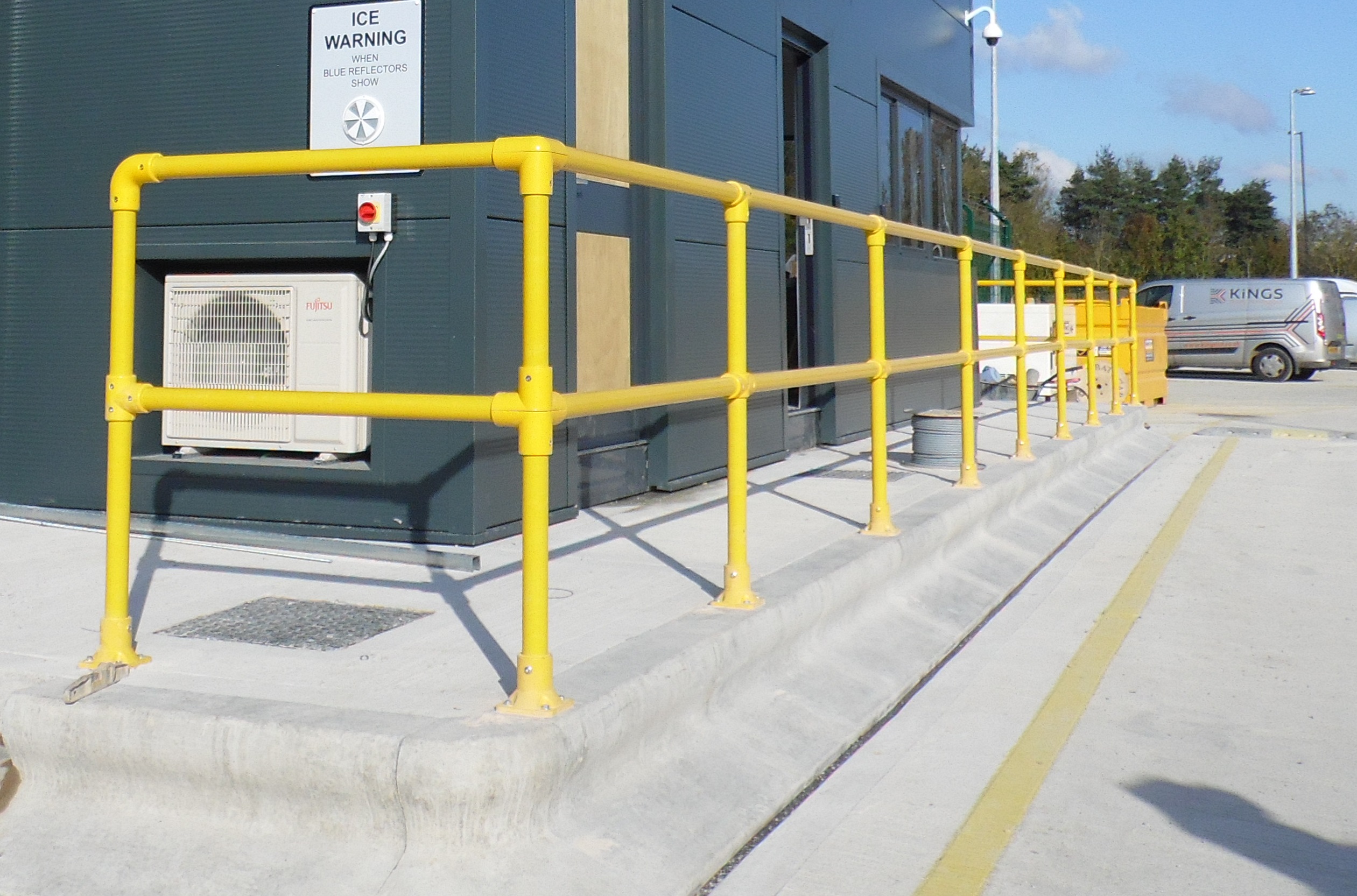 GRP Handrails (Glass reinforced plastic)