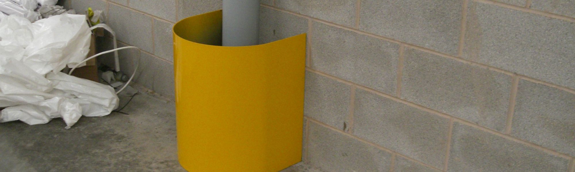 U bracket column protector